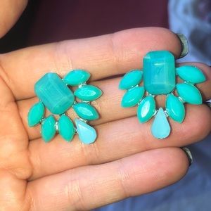 Blue earrings